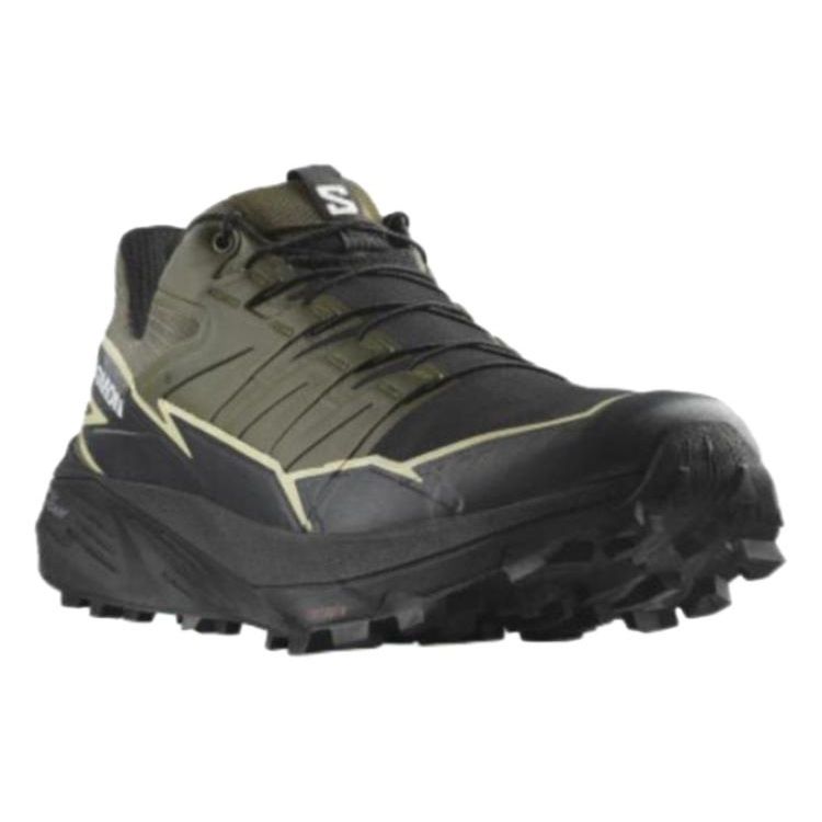 SALOMON Кроссовки унисекс Thundercross GORE-TEX Olive Night Black Green Alfalfa L47383400