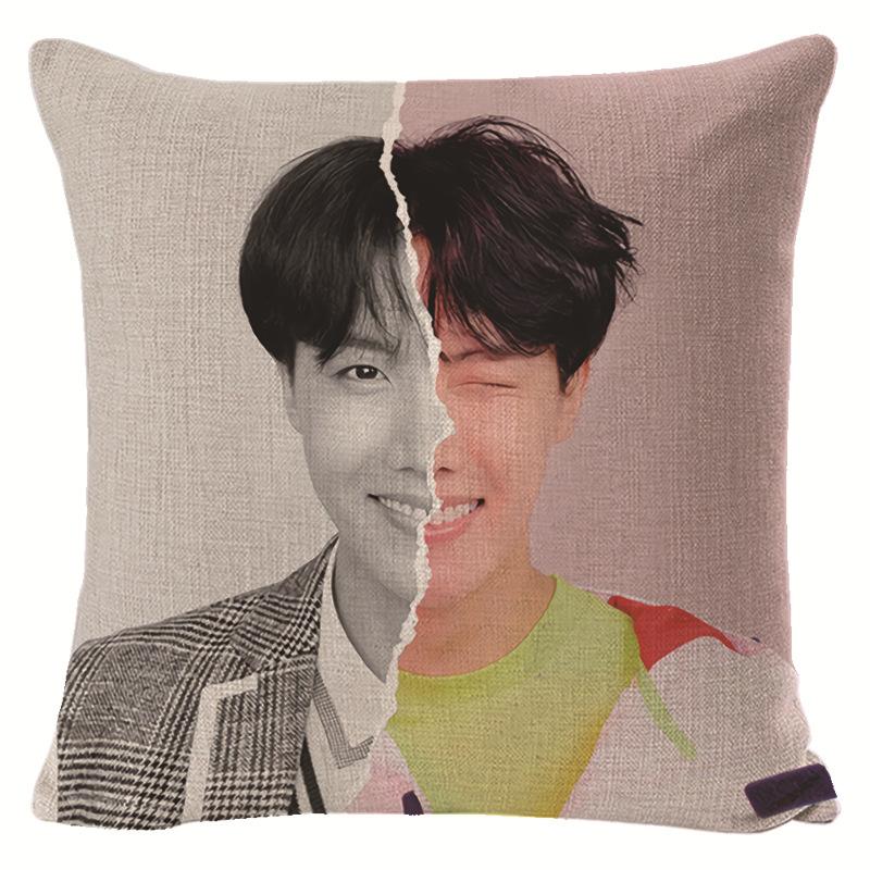 BTS Подарок для фанатов Диван Декоративная наволочка Подушка
