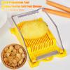 Картофельная яйцерезка Easy Press Пищевая ломтерезка Luncheon Meat Cutter с 14 проволоками из нержавеющей стали Сырорезка для мягких фруктов Тофу Фрукты дракона