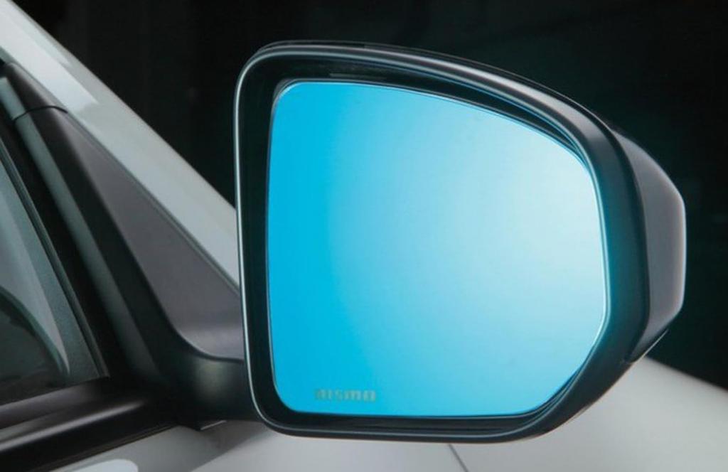 Nismo 9636S-RNZ40 Multifunction Blue Mirror for Fairlady Z Z34 (Left and Right Set)