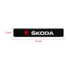 VMAD6 Car Front Grille Sticker Badge Car Head Grill Emblem LED Light Emblem For Skoda Octavia MK2 MK1 2 3 A5 A7 A8 Fabia Karoq Superb