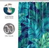 Тропический зеленый лист пальмы занавеска для душа для ванной комнаты с принтом растения водонепроницаемая тканевая занавеска для душа украшение для дома ванной комнаты
