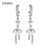Lindon Zircon Copper Alloy Earrings Drop Earrings For Women Wedding Party Gifts