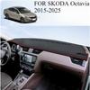 FOR SKODA Octavia 2007-2014 2015-2025 Car Dash Mat Dashmat Dashboard Mat Cover Sun Shade Dash Board Cover Carpet Accessories
