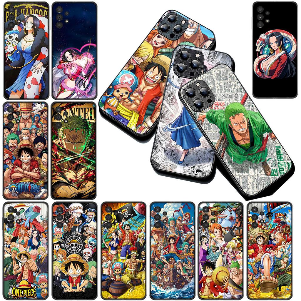 Cover for Apple iPhone 17 16 14 15 Plus Pro Max 16E ProMax + 15Plus 15+ 16+ Phone Case Luffy Boa Hancock One Piece Roronoa Zoro