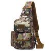 Outdoor Tactical Chest Bag with Water Bottle Holder & Charging Port