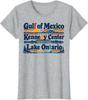 Gulf of Mexico Lake Ontario Kennedy Center Ladies' Crewneck T-Shirt