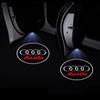 2Pcs/Set Car Door LED Welcome Light Emblems Wireless Logo Projector Lamp For f2 A4 A3 A5 A6 A7 A8 Q3 Q5 Q7 Q8 B5 B6 B7 B8