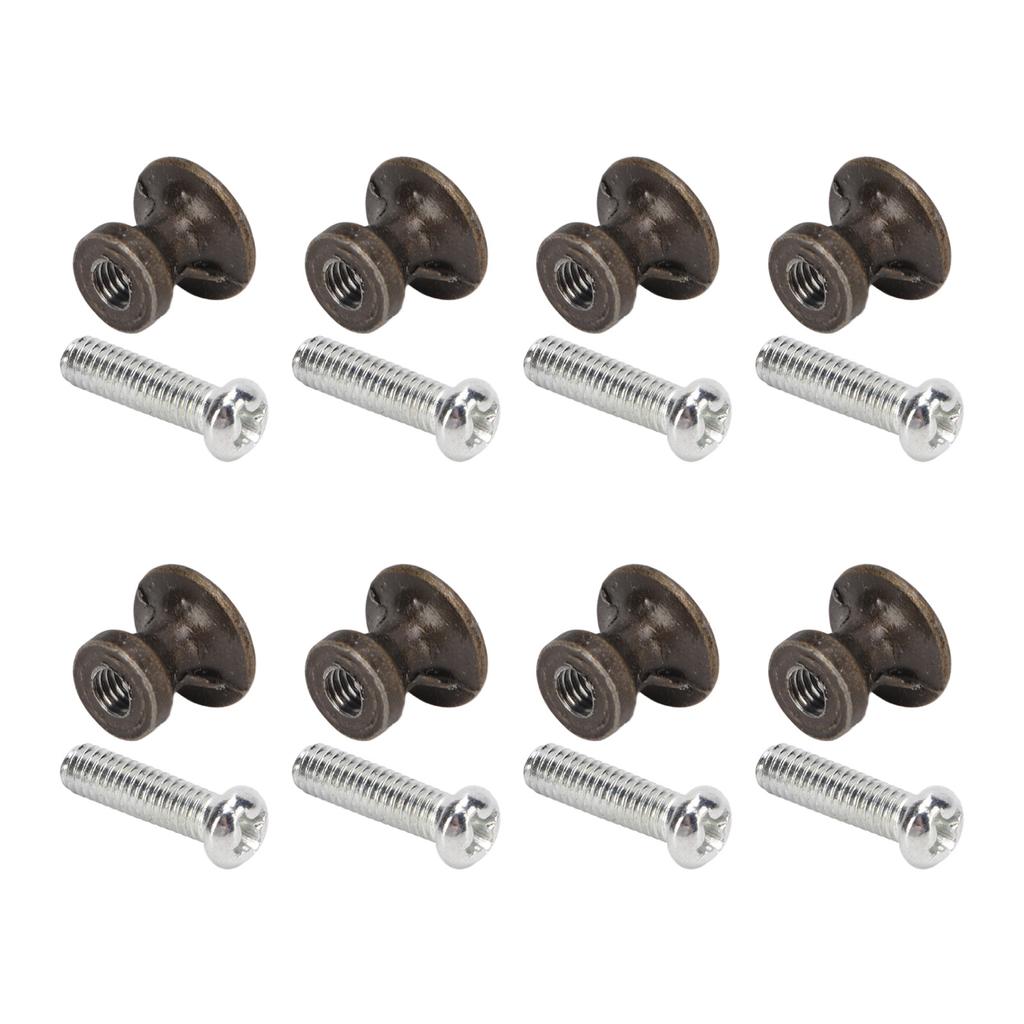 20 комплектов ручек с одним отверстием 12x11 мм из цинкового сплава, с одним отверстием, для ящика для ювелирных изделий, с круглой головкой, маленькие