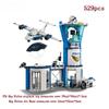 Control Tower 559Pcs City Sky Police Air Base Building Blocks Bricks Children Toys Kids Birthday Christmas Gifts
