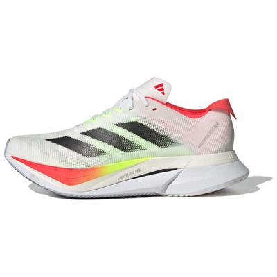 Женские кроссовки Adizero Boston 12 Cloud White Core Black Lucid Red JQ2554