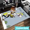 Custom Name Rug Luke Wild West Area Rug Suitable for Indoor And Outdoor,Carpets for Homes, Offices,Living Rooms,Home Decor,Christmas Gift