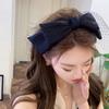 Hair Band Female Hair Accessories Korean Style Headwear Balletcore Bow Headband Bowknot Hair Band
