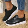 Fashion 2024 Hot Sale Women's Shoes Lace-up Women's Vulcanize Shoes Fashion Round Head Ladies Casual Shoes New Plus Size Flat Low Heels