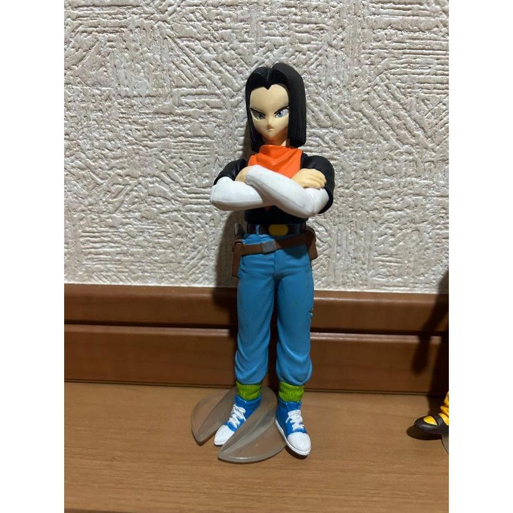 Б/у Коллекционная фигурка из мягкого винила Dragon Ball Z Часть 4 Яростная Битва Издание Андроид