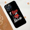 Чехол Nurse Medical Health Heart для iPhone 15 16 14 13 12 11 Pro Max Plus X XR XS Max 12 13 Mini с мягким бампером