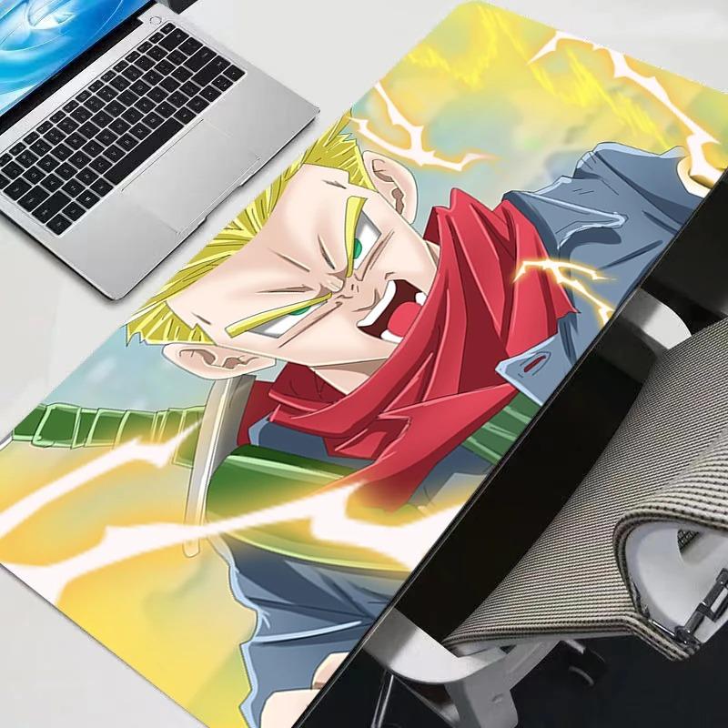 Trunks Dragon Ball Z Large Mouse Pad Gamer Computer Desk Mat Modern Table Keyboard Laptop DBZ Carpet XXL Gaming Mousepad