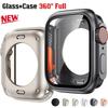 Перейти на чехол Ultra 360 с полной защитой для Apple Watch 45 мм 44 мм, защитное стекло для экрана для IWatch Series 10 9 8 7 6 SE 5