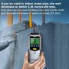 Wall Metal Scanner, LCD Backlit Display Digital Wall Metal Detector Handheld Multifunction Wood Stud Finder Wall Scanner