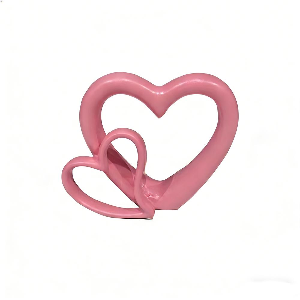 3D Valentine's Day Love Ornament Handicraft Heart Miniature Ornaments  Home Decor