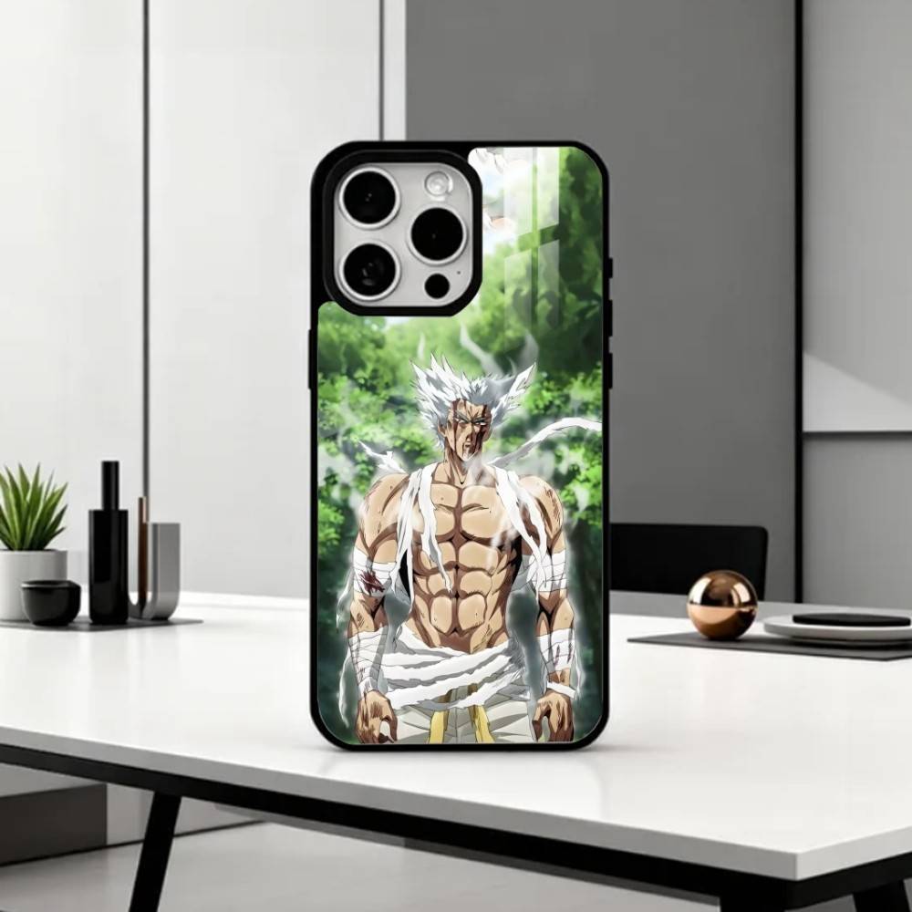 Смешной Чехол для Телефона One Punch M-Man Для iPhone17,16,15,14,13,12,11 Plus,Pro Max Магнитный Для Magsafe Беспроводной Зарядки