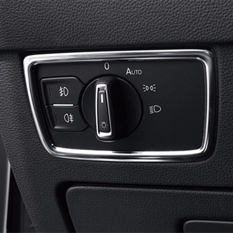 Для Passat B8 Variant Arteon 2019-2023 Стайлинг автомобиля, кнопка включения фар, накладка, украшение