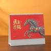 Chinese New Year Style Horse Year Calendar Standing Flip Calendar  Home Decoration
