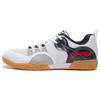 Li Ning Yu Ren Non-Slip Breathable Durable Low-Top Table Tennis Shoes Men Sneakers White Black Red APTR007-2