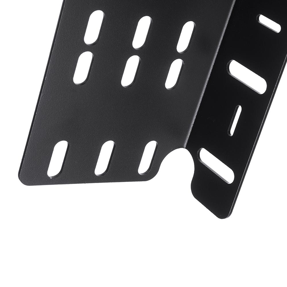 Универсальный передний бампер из алюминиевого сплава, кронштейн для крепления номерного знака, 4x4 светодиодный рабочий фонарь, лампа дальнего света, держатель противотуманных фар