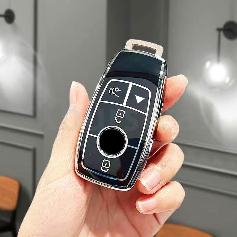 Чехол-брелок из ТПУ для автомобильного ключа Mercedes Benz W213 W205 W176 W177 W211 W212 W210 W222 Класса A Maybach A B C E S R GLS