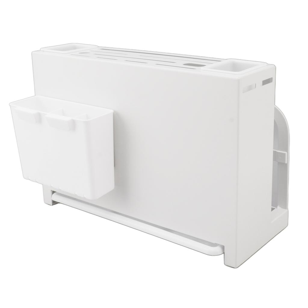 Встроенный держатель для кухонных ножей, большой емкости, для столешницы, держатель для разделочных ножей, настенный держатель для ножей