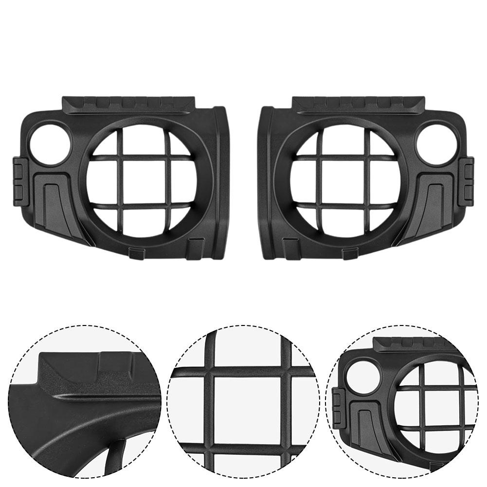 2 шт., аксессуары для передней фары автомобиля SUZUKI Jimny JB64 JB74W 2019-2024, модифицированная защитная крышка фары