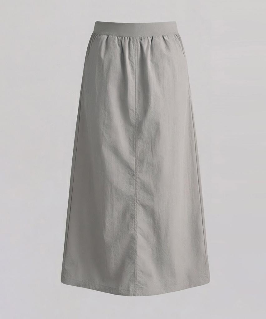 Длинная юбка Baseukala Dana с разрезом (3Colors)