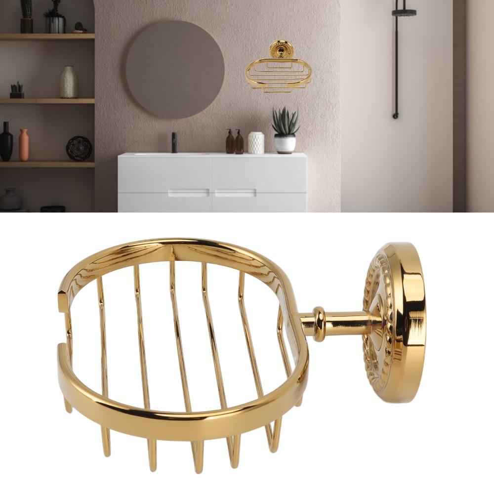 Copper Soap Holder Twist Design Soap Dish Durable Soap Basket Bathroom Shower Kitchen