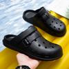 Модные мужские шлепанцы из ЭВА, мягкие, для улицы, дома, женские повседневные туфли, нескользящие, для пары, садовые туфли, водонепроницаемые, обувь для повара, сандалии для медсестры/врача