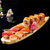 Подушка Доска Лист Контейнеры Бамбук Японская посуда фигурная десертная тарелка Поднос для чая Суши-машина бэнто Листовая тарелка для суши кухня