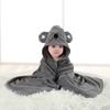 Cartoon Animal Baby Bath Towels Soft Newborn Hooded Towel Blanket Toddler Bathrobe Warm Sleeping Swaddle Wrap for Boys Girls