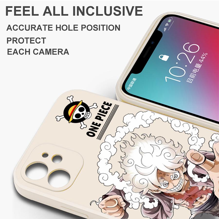 Мультяшный Чехол для Телефона Милый One Piece для Apple iPhone 17 Pro Max 11 7 8 XS XR 12 Plus 16 Air 15 13 Mini