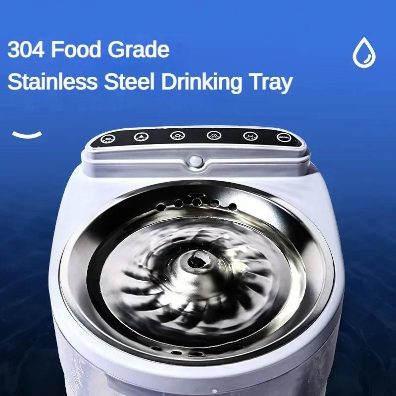 Pet Smart Water Dispenser 3L Большая емкость для кошек и собак, поилка, беспроводной автоматический фильтр, миска для кошек, фонтанчик для воды