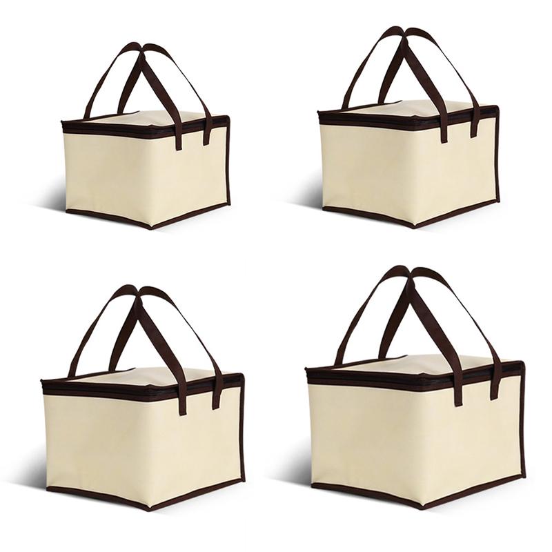 6/8/10/12 дюймов сумка для доставки еды для пиццы изолированный термодержатель для хранения пикника