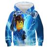 2025 Kids Ninjago Hoodies 3D Casual Print Pullover Kids Teen Boys Girls Kids Toddler Sweatshirts Toddler Tops 4-14 Years Old
