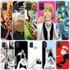 Bleach Синдзи Хирако Мягкий чехол для Samsung Galaxy A12 A22 A32 A52 A72 A02S Чехол для телефона Note 20 Ultra 10 S10 Plus A51 A71 A50S A2
