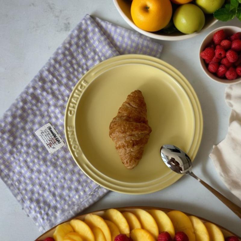 1PC Blogger Same Napkins Table Mat Checkered Tablemats Ins Plaid Tablecloth Home Decoration Accessories 35x50cm