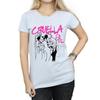 Disney Womens/Ladies Cruella De Vil Collared Cotton T-Shirt