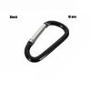 7-colors Aluminium Safety Camping Hiking Hook Buckle Keychain Climbing Buckles Alloy Carabiner