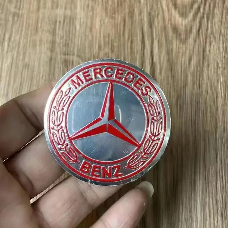 4 шт. 56 мм Наклейка на центральный колпачок колеса автомобиля Аксессуары Mercedes Benz AMG W204 GLC CLA Brabus Smart Maybach W205 W203 W206