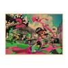 Splatoon Spray Warriors Ретро Аниме Постер для Игровых Комнат