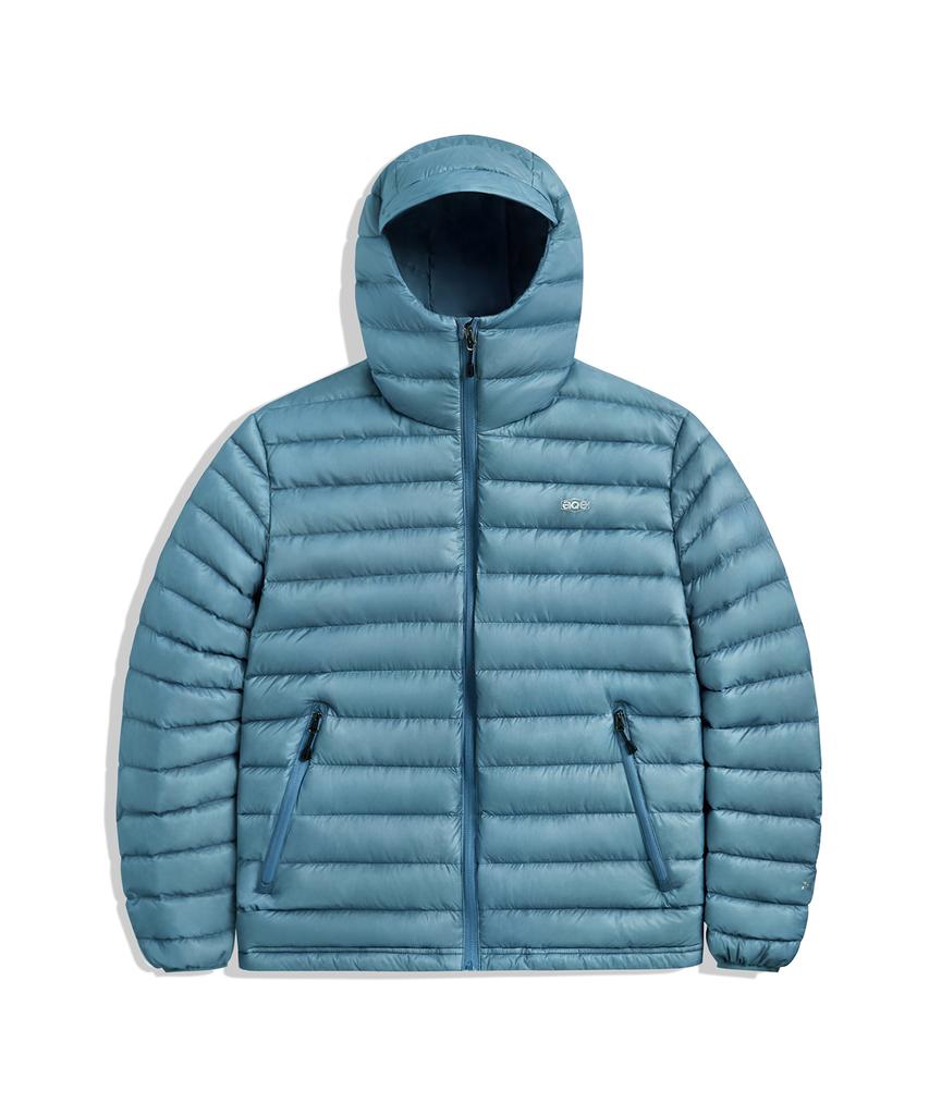Fluke Lock Down Light See-Through Down Jacket Blue Fpj225