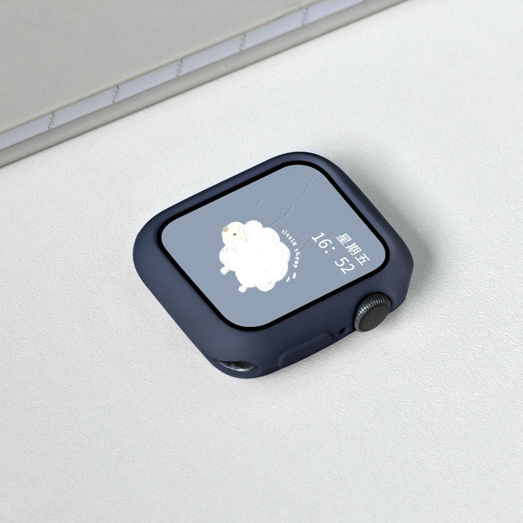 Силиконовый чехол-конфета для Apple Watch Ultra 2 49 мм Чехол 10 9 8 7 6 Se 5 4 46 мм 45 мм 42 мм Защита Iwatch Серии 44 мм 40 41 38 мм