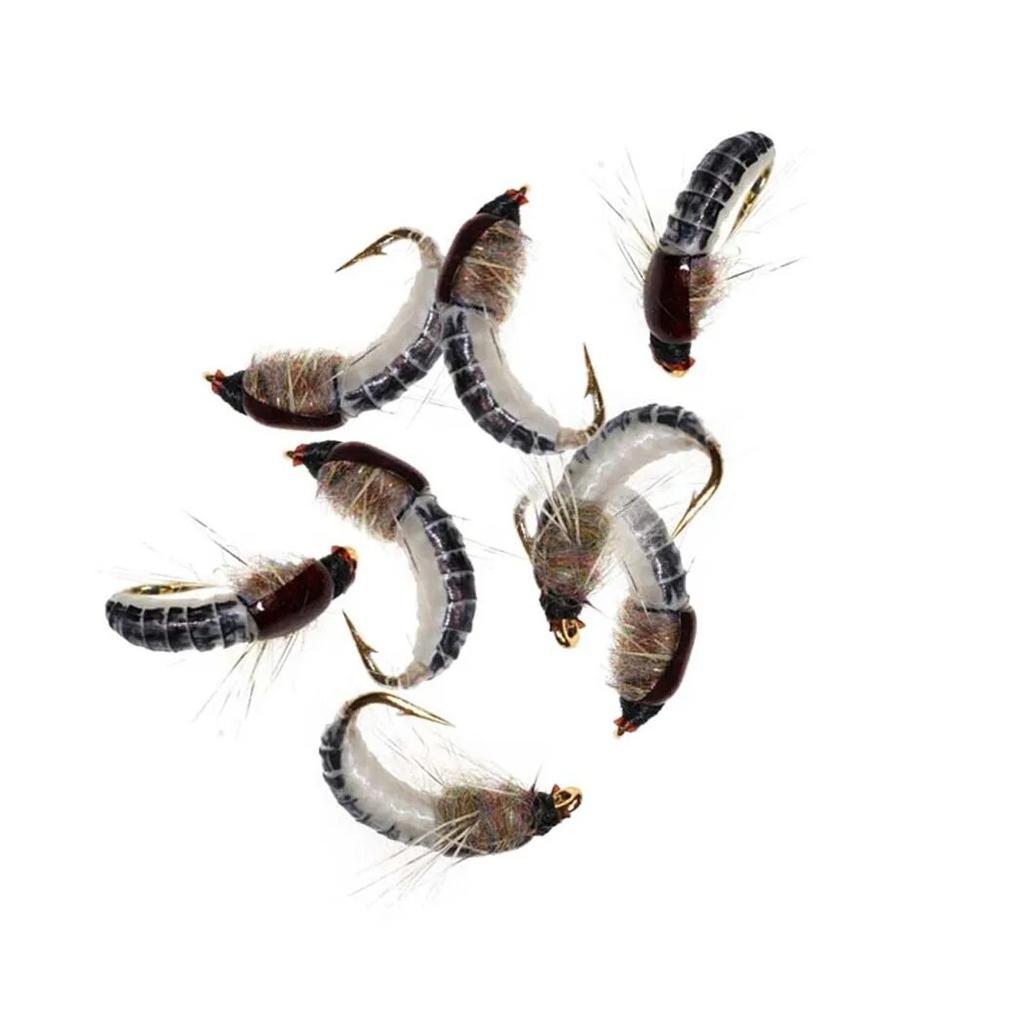 1/3 шт., приманка для ловли насекомых, реалистичная приманка-нимфа Scud Fly для ловли форели, искусственная приманка для насекомых, приманка для рыбалки Scud Worm